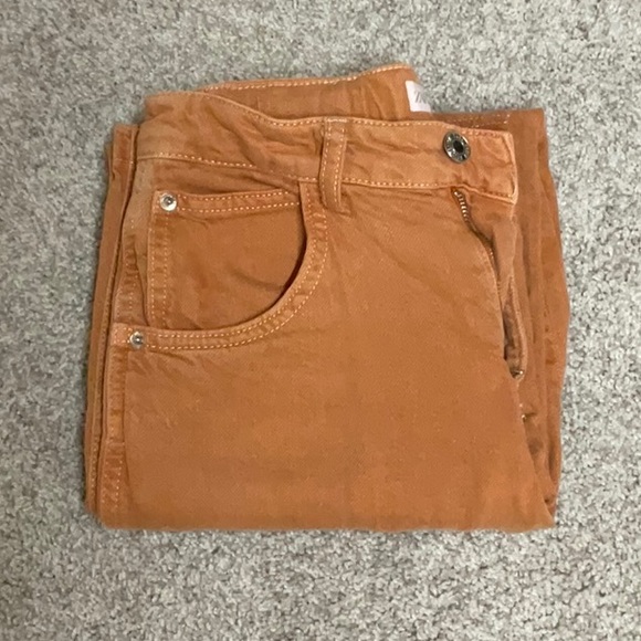 Zara orange cargo jeans - Picture 3 of 3